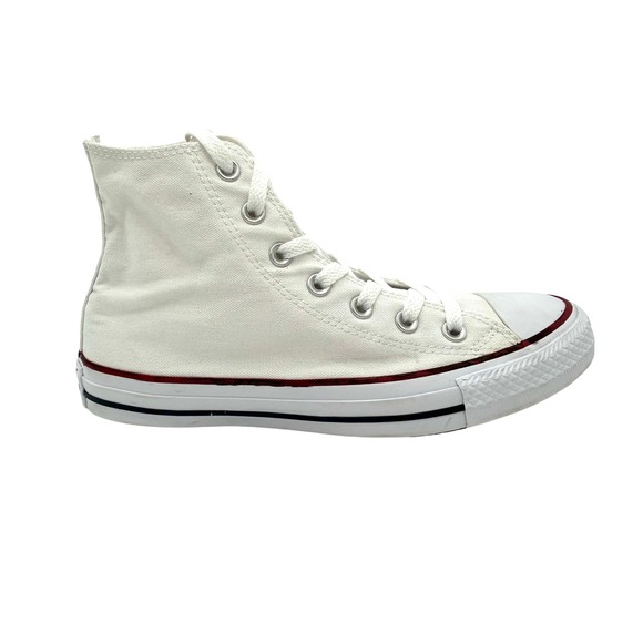 Converse Chuck Taylor All Star High Top White Sneakers  Women's 8 Men's 6 - Picture 3 of 11